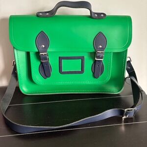 Cambridge Satchel Company Wicked Green 13" Batchel, A Satchel with a‎ Top Handle
